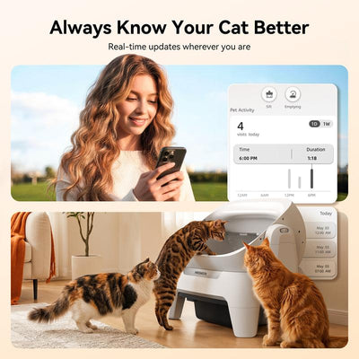 Lumessea Smart XL Self-Cleaning Litter Box™